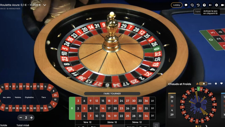 Screen Azure Roulette 2