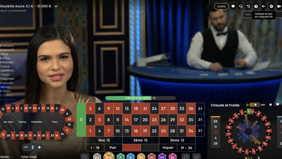 Screen Azure Roulette 3