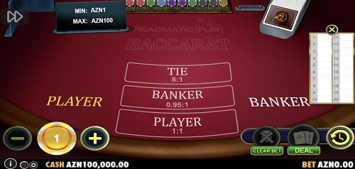 Baccarat Pragmaticplay