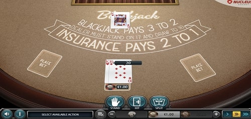 Classic Blackjack Nucleus Gaming