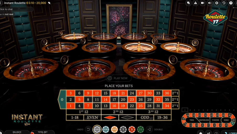 Screen Instant Roulette 1