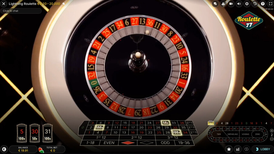 Screen Lightning Roulette 1
