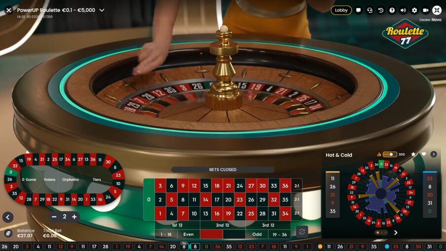 Screen Power Up Roulette 1